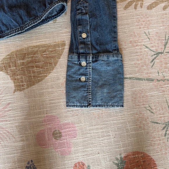 Citizens of Humanity Ambrose Denim Bea Crop Shirt - Picture 9 of 9